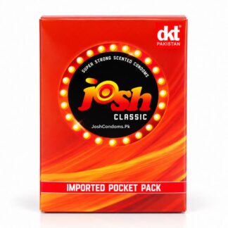 Josh Classic Condoms Pack of 4 Official Pakistan Box Layout