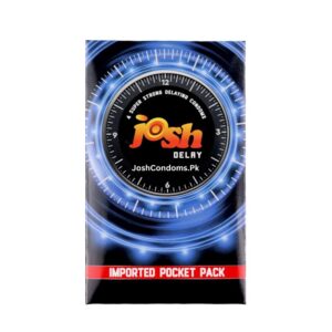 Josh Delay Condoms Pack of 3 Official Pakistan Box Layout